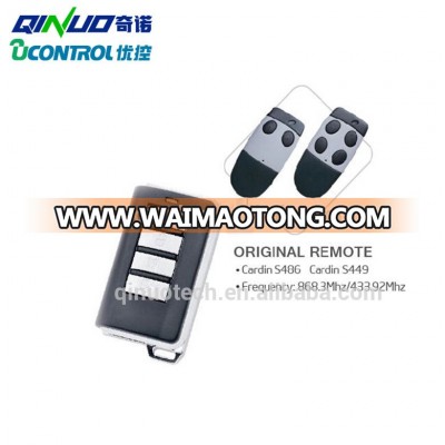 Wholesale 4 button channel wireless auto gate rf remote control for sale